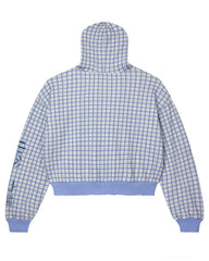 Vale Forever Reverso Thermal Zip Up Hoodie Blue