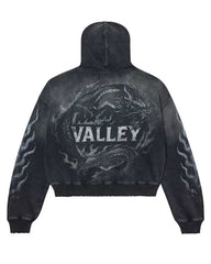 Vale Forever Serpent Mono Pullover Hoodie Black