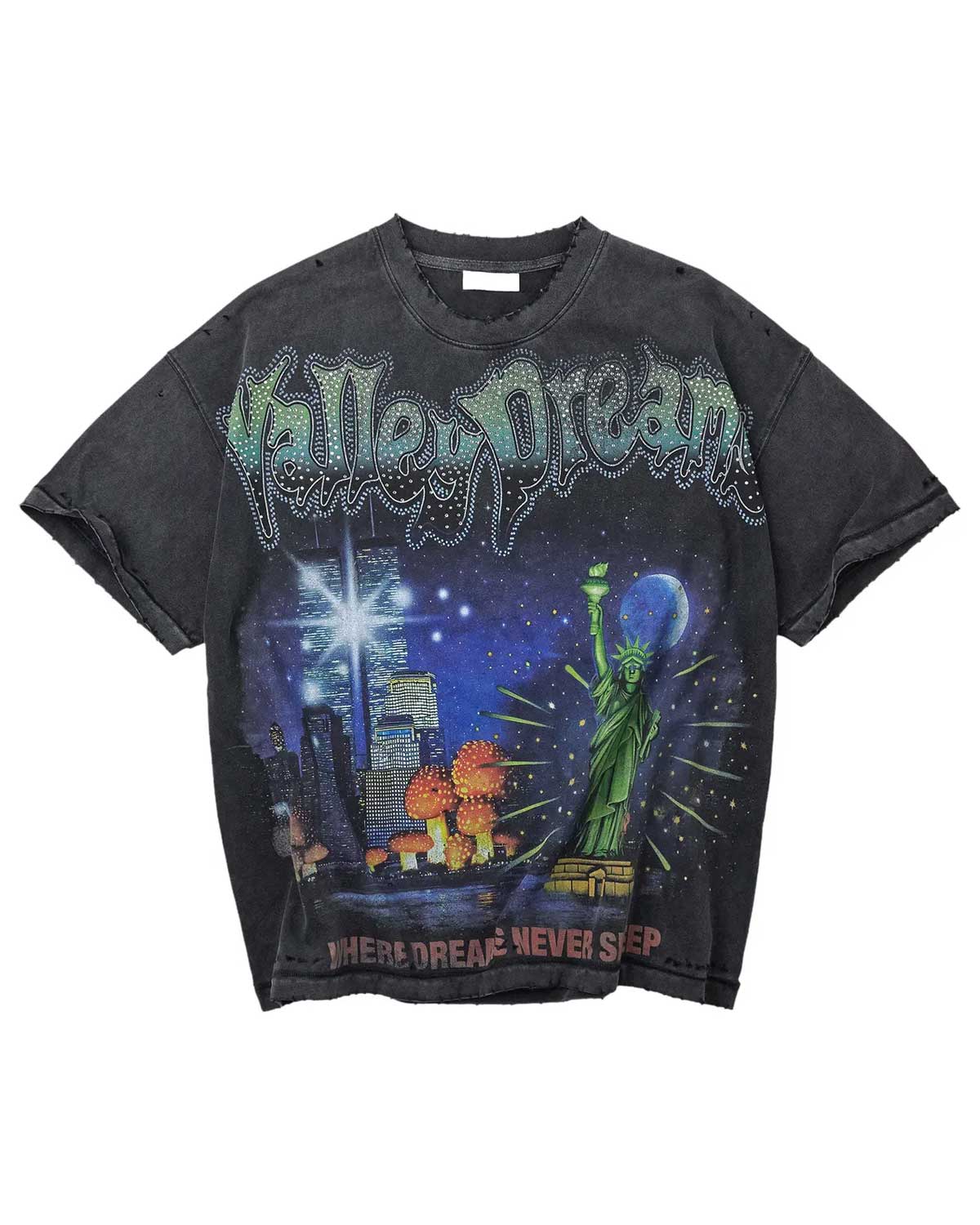 Vale Forever Skyline Bling Tee Black