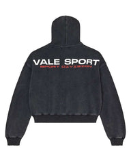 Vale Forever Staple Zip Up Hoodie Faded/Black