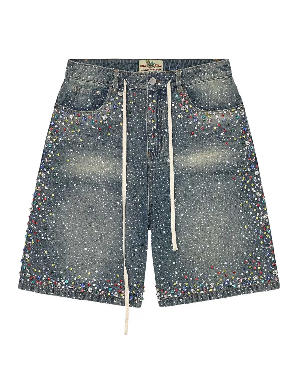Vale Forever V2 Rainstorm Jorts Blue
