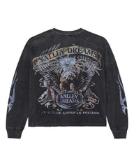 Vale Forever Valley Bling L/S Tee Black