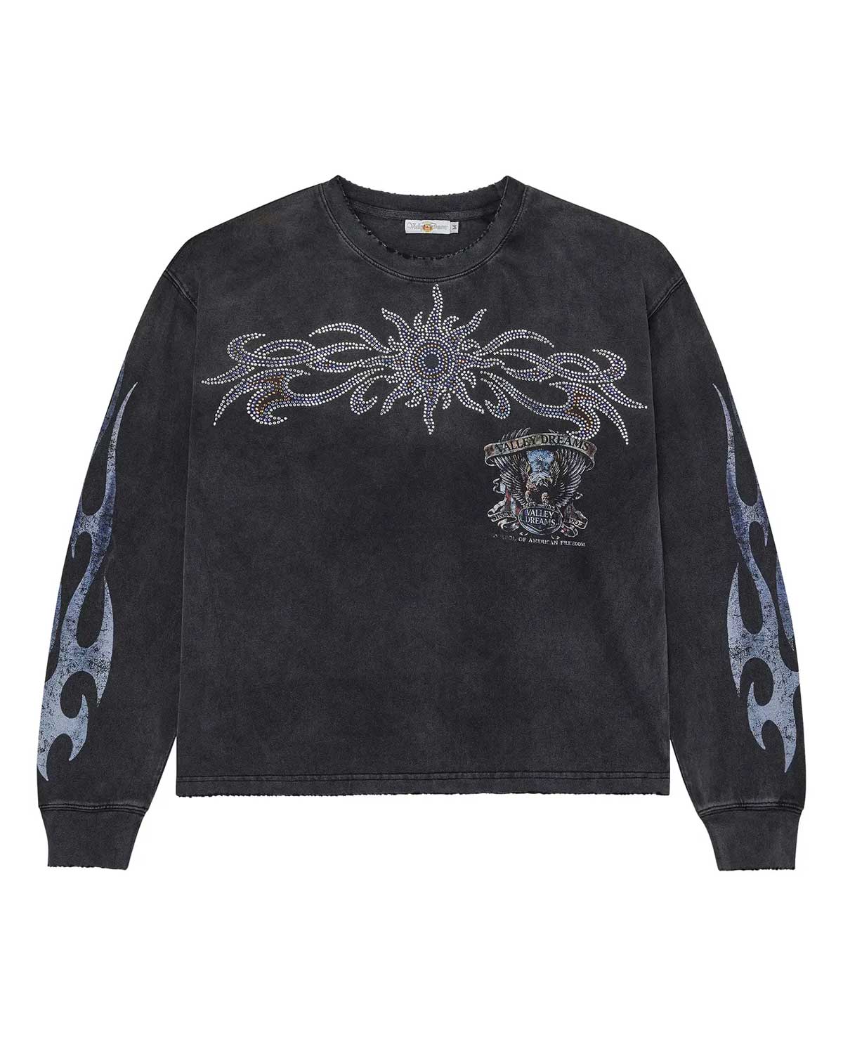 Vale Forever Valley Bling L/S Tee Black