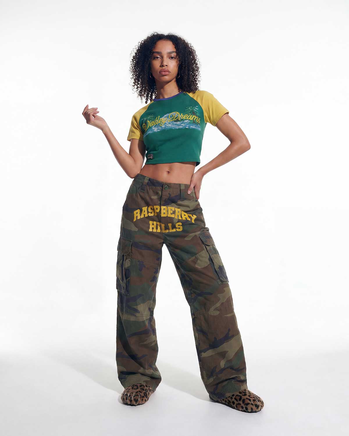 Vale Forever Wavy Tee Femme Green