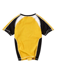 Vale Forever Women's Valley Sport Femme Tee Yellow