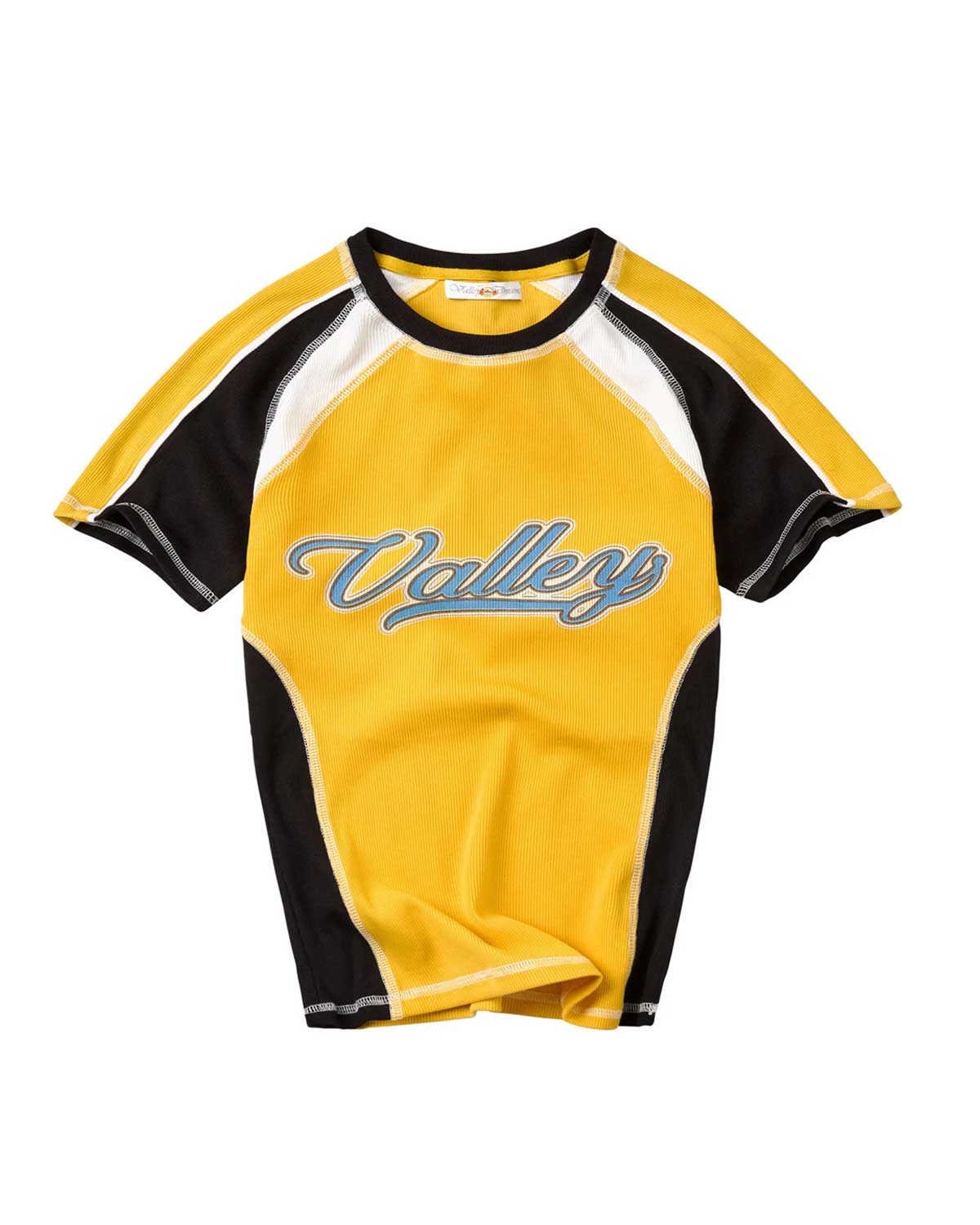 Vale Forever Women's Valley Sport Femme Tee Yellow