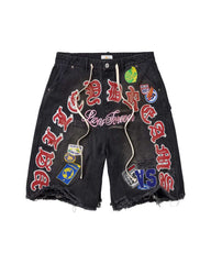 Vale Forever Workshop Jorts Black