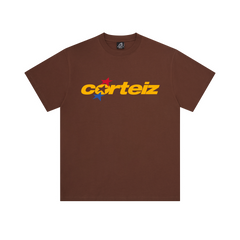 STARS TEE [BROWN]