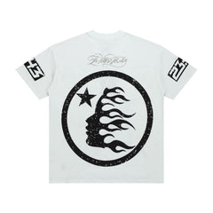 Hellstar Path to Paradise Graphic Oversized T-Shirt - Streetwear Washed Black