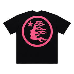 Hellstar Studios Globe Graphic Oversized T-Shirt - Black