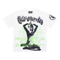 Hellstar Studios Yoga Graphic Oversized T-Shirt