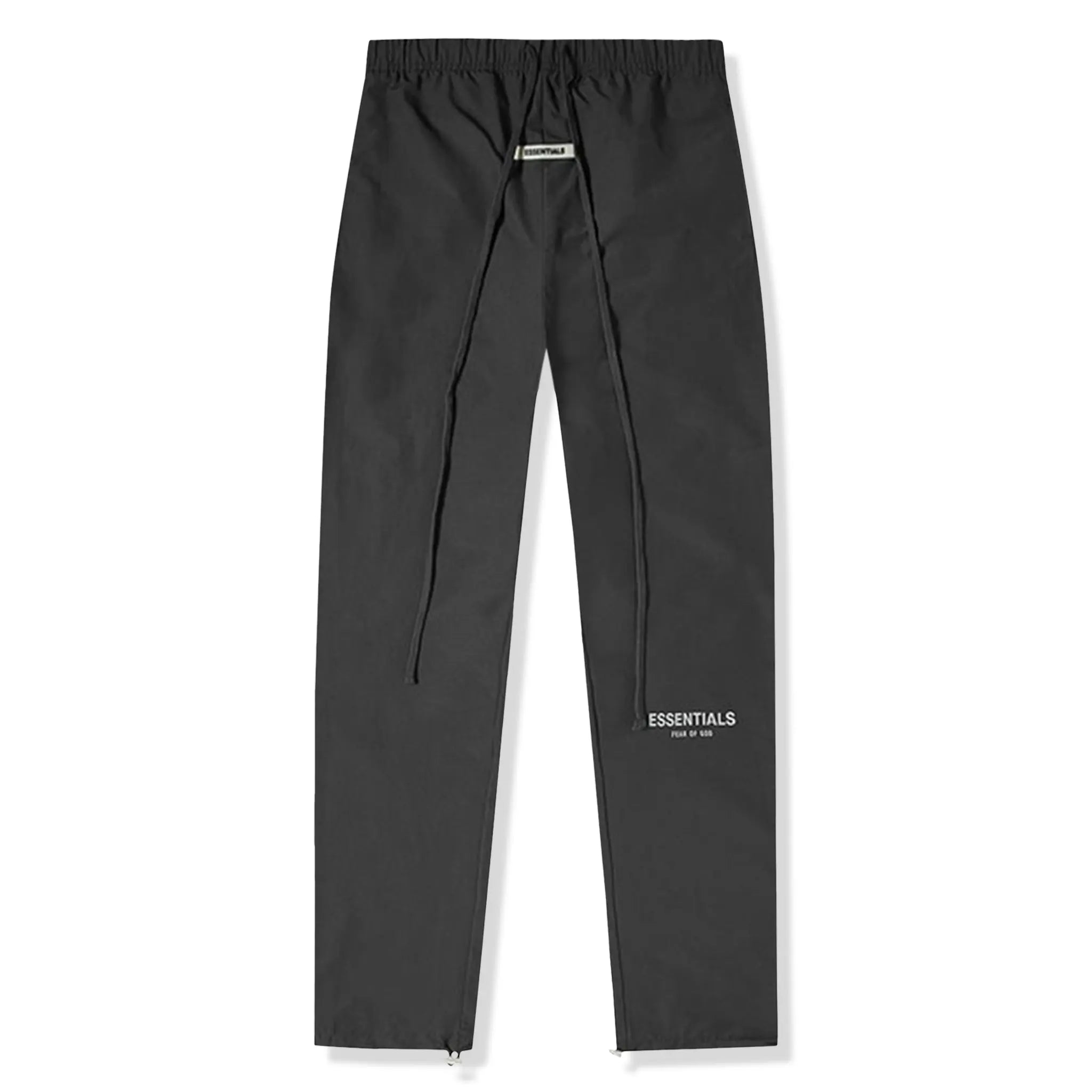 Fear Of God Essentials Black Nylon Track Pants